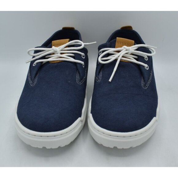 Timberland Mens Size 13 Timberloop Go Roam Dark Blue Canvas Low Sneakers - Picture 2 of 12